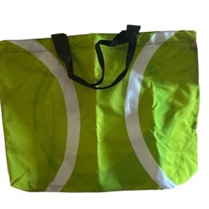 Nundle if 2 Tennis ball Tote Bag and tennis ball racket bag charm